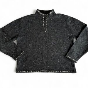 Woolrich 1/4 Zip‎ Pullover Sweater Women’s Size Medium Petite